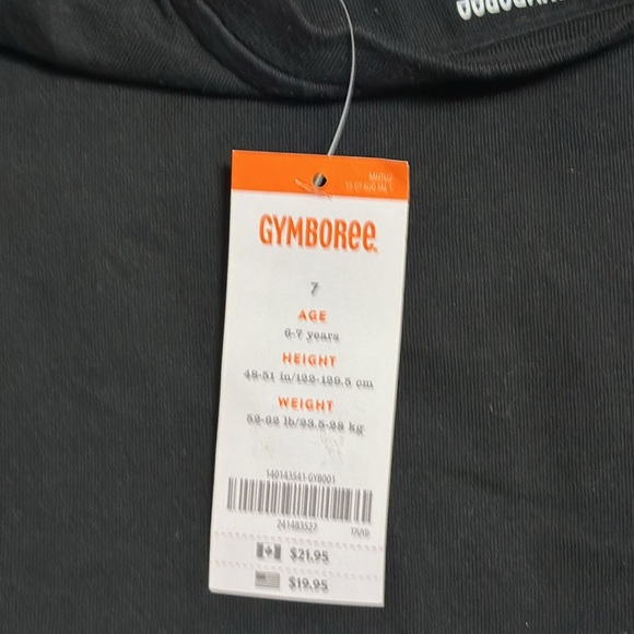 Gymboree NWT boys size 7 black - Picture 4 of 4